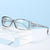 Damen Modische transparente Brille Brehn