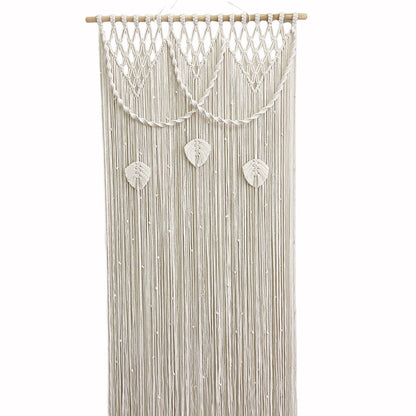 Macrame Blattmotiv Wandbehang Brehn