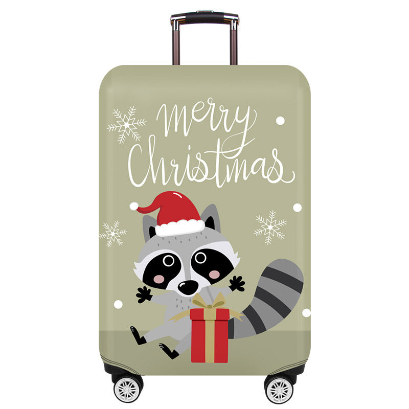 Damen Hartschalenreisekoffer mit niedlichem Weihnachtsdesign Brehn