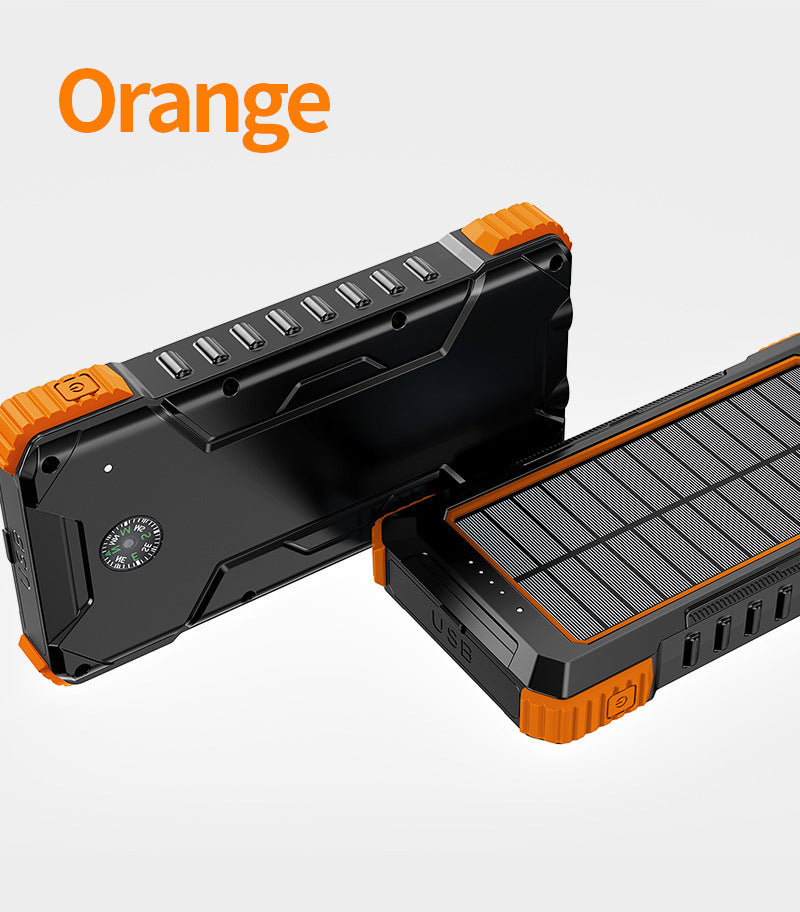 Solar Powerbank mit Mehreren Usb-Anschlüssen Von Brehn