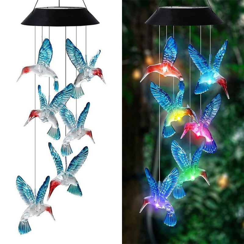 Dekorativer Flamingo Hängemobil Windspiel Gartenornament Brehn