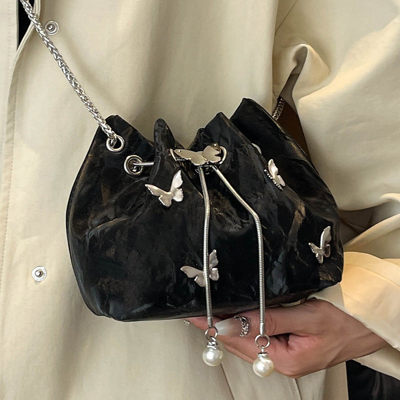 Schmetterling Verzierte Kordelzug-Handtasche
