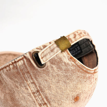Damen Vintage-Basecap aus Baumwolle mit verstellbarem Riemen Brehn