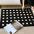 Stilvolles geometrisches Muster Bereichsteppich