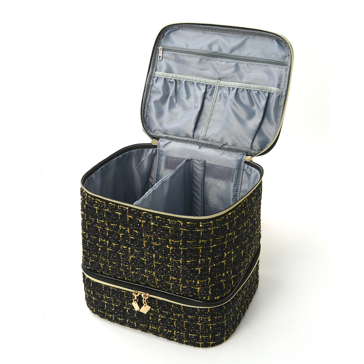 Kosmetik-Organizer-Tasche mit Elegantem Gewebe Brehn