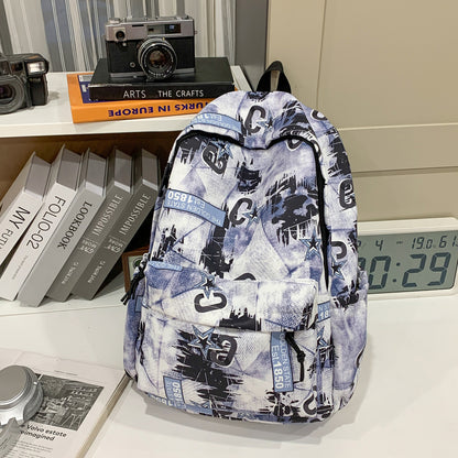 Stylischer Grafik-Rucksack Brehn