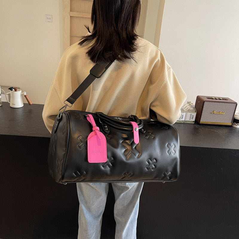 Premium Leder Wochenend Duffle Bag Brehn