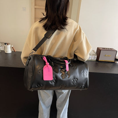 Premium Leder Wochenend Duffle Bag Brehn
