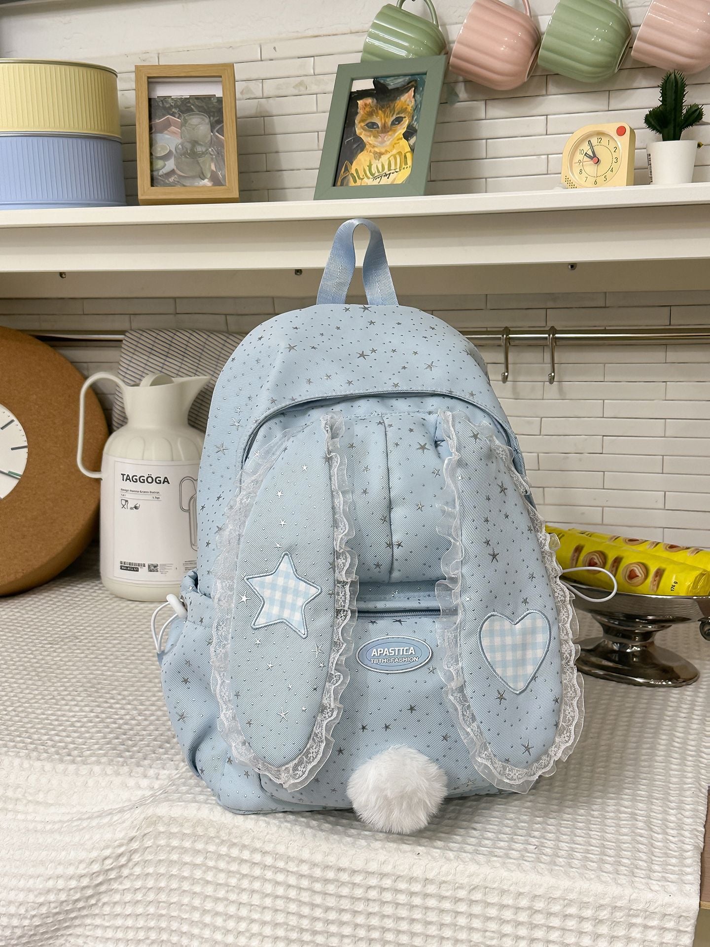 Süßer Bunny Ohr Schulrucksack
