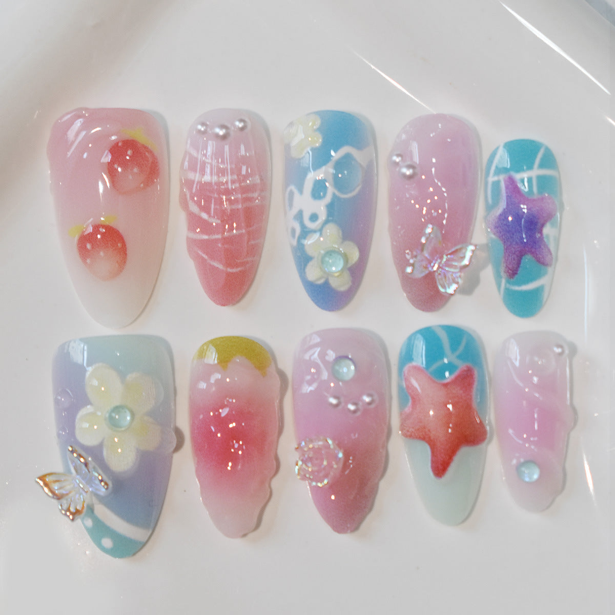 Thematic Artisan Press-On Nail Set Brehn