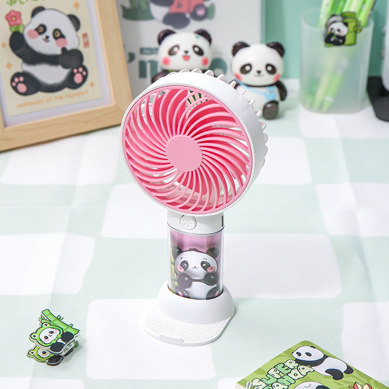 Unisex Tragbarer Mini-Lüfter mit Panda-Design Brehn