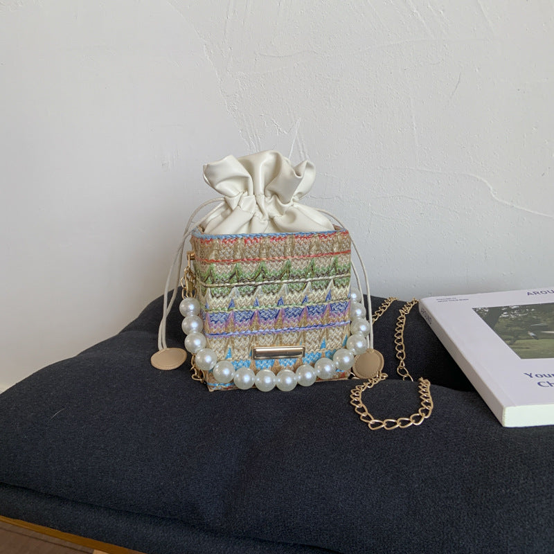 Charmante Mini Kordelzug Schultertasche Brehn