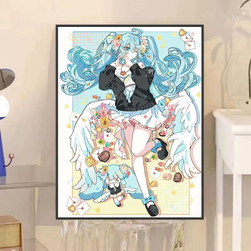 Anime-inspirierte dekorative Wandkunst Brehn