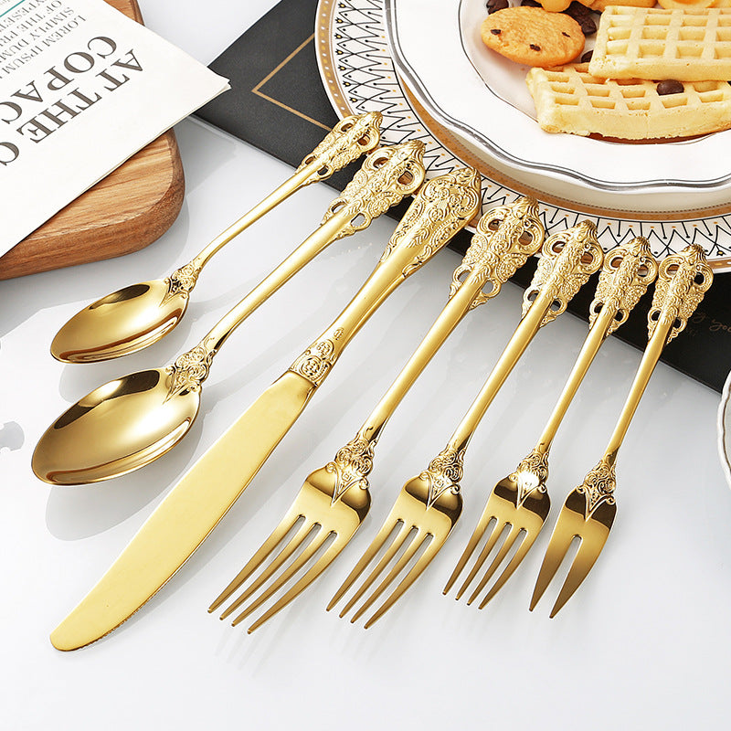 Elegante Fischgabel mit Kunstvollem Griffdesign Brehn
