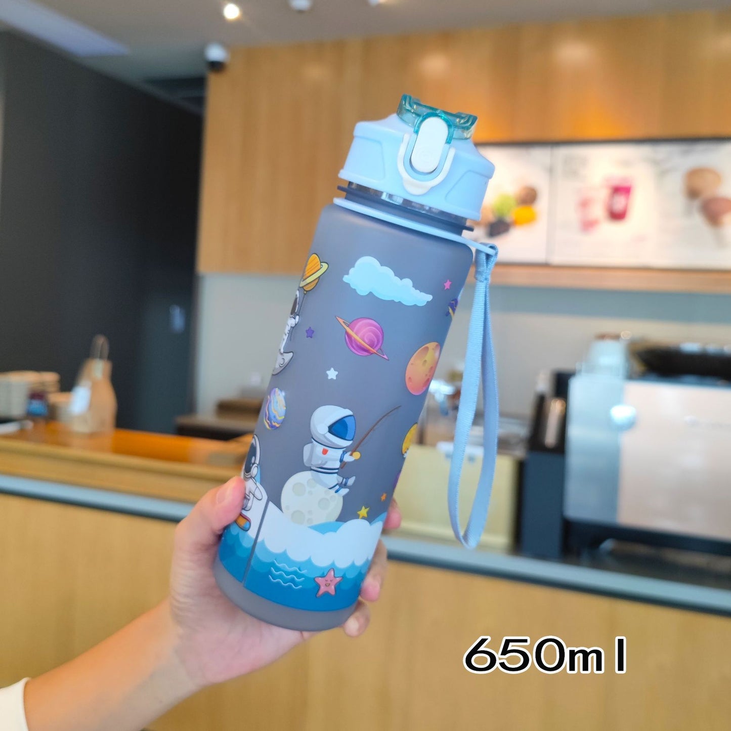 Damen kreative Trinkflasche im Weltraumdesign Brehn