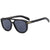 Damen Sonnenbrille mit markantem Rahmen und schützenden Gläsern Brehn