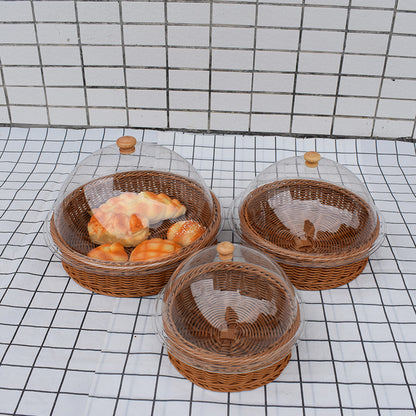 Artisan Woven Bread Serving Set Brehn