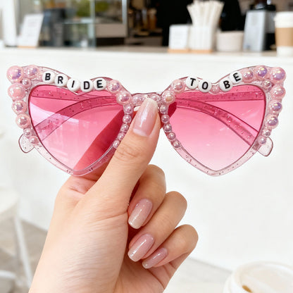 Hochzeits Cat Eye Party Sonnenbrille Brehn