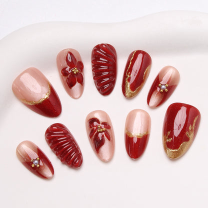 Elegante Press-On-Nagelspitzen Brehn