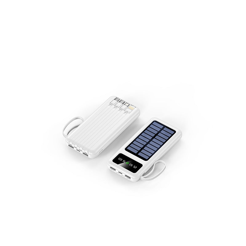 tragbares Solarladegerät mit digitalem Display Brehn