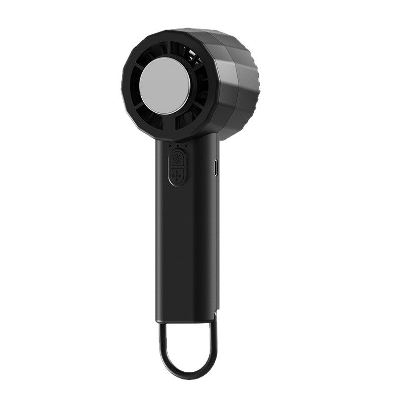 Unisex nan tragbarer Mini-Handventilator mit USB-C Ladeanschluss und integrierter Sprühnebel-Funktion Brehn