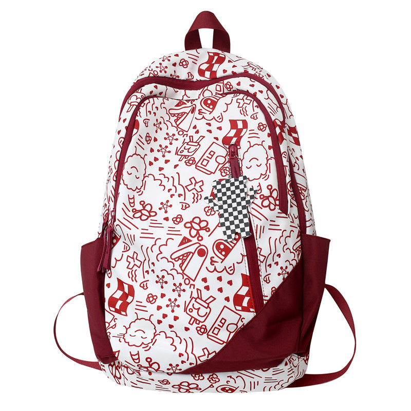 Spaß Bedruckter Grafik Schulrucksack Brehn