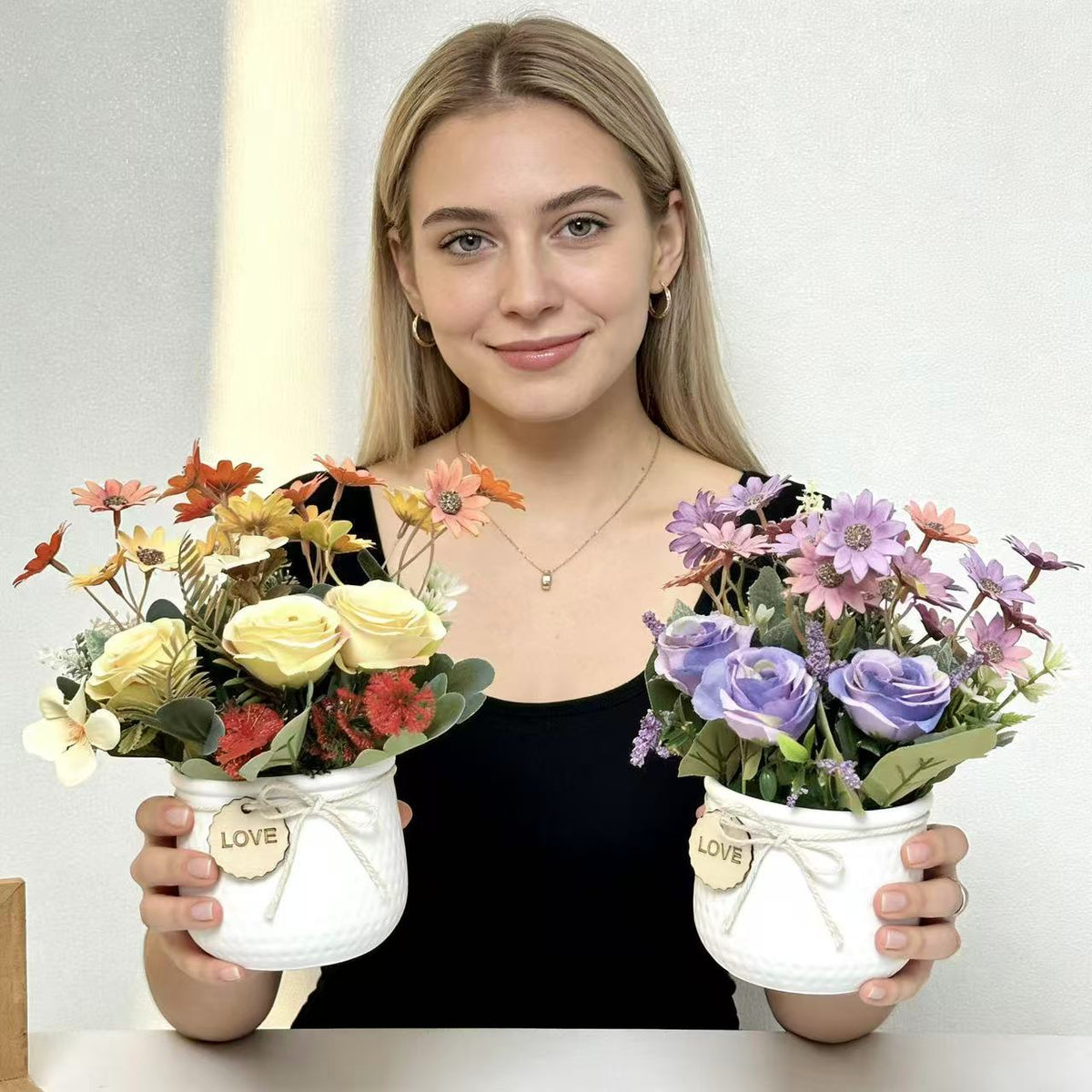 Elegante Blumenarrangement