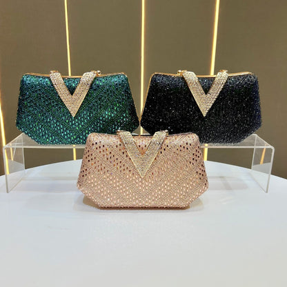 Glamouröse Abend-Clutch