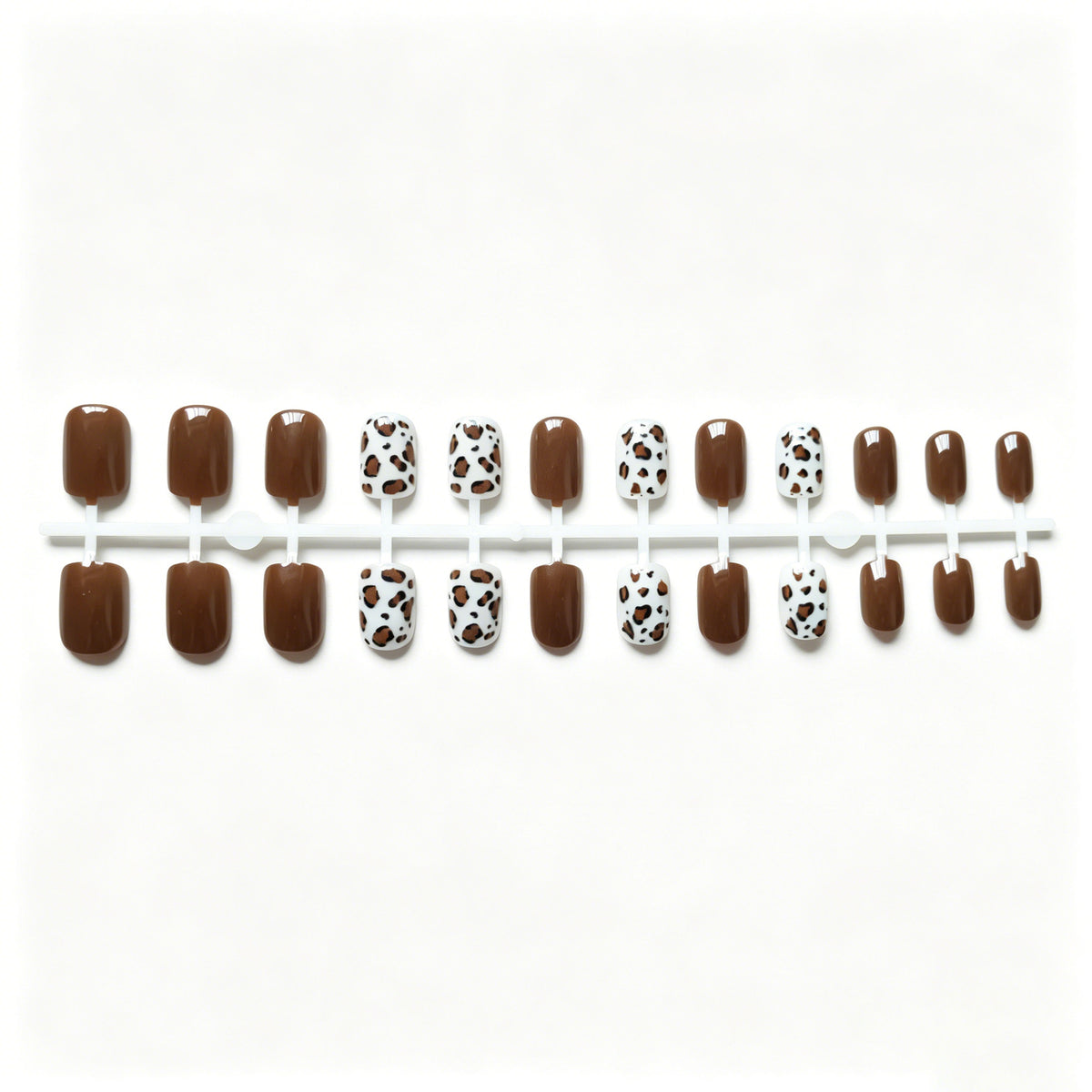 Leopard Print Nagelkunst Set