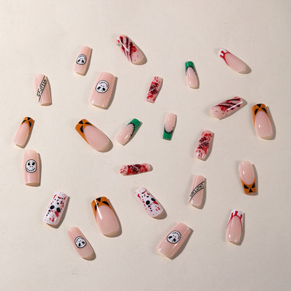Spooky Themed 3D Nail Art Extensions Brehn