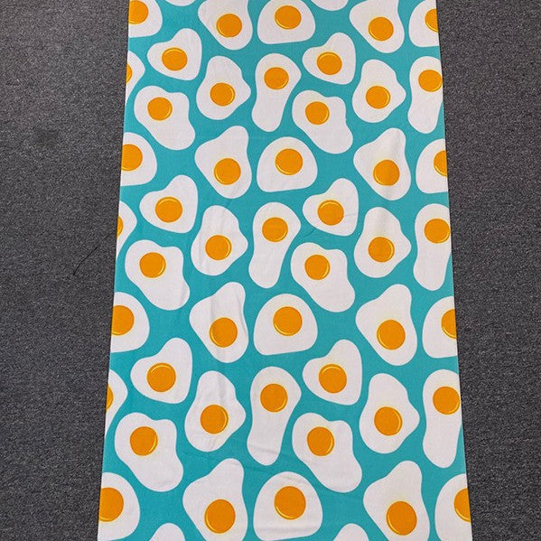 Strandtuch mit tropischem Flamingo-Design Brehn