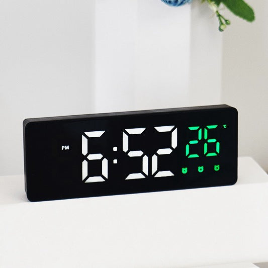 Digitaler Tischwecker mit Temperaturanzeige und Led-Display Brehn