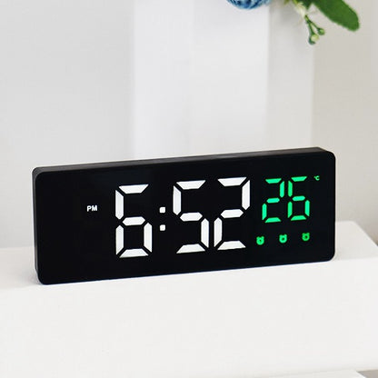 Digitaler Tischwecker mit Temperaturanzeige und Led-Display Brehn