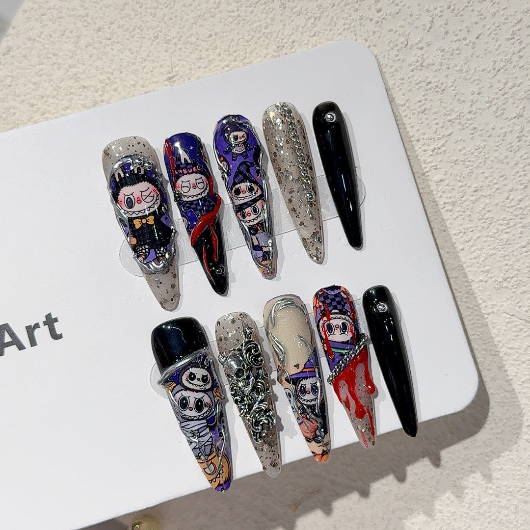 Verspielt Gothic Nagelkunst Tipps