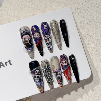Verspielt Gothic Nagelkunst Tipps