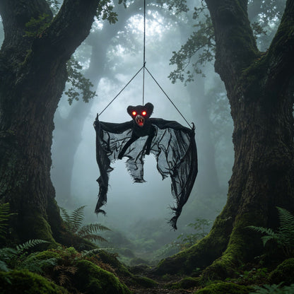 Gruselige Fledermaus Dekofigur
