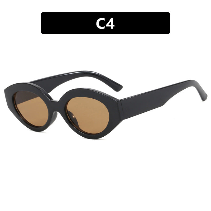 Damen kreative Sonnenbrille im eleganten Retro-Stil Brehn