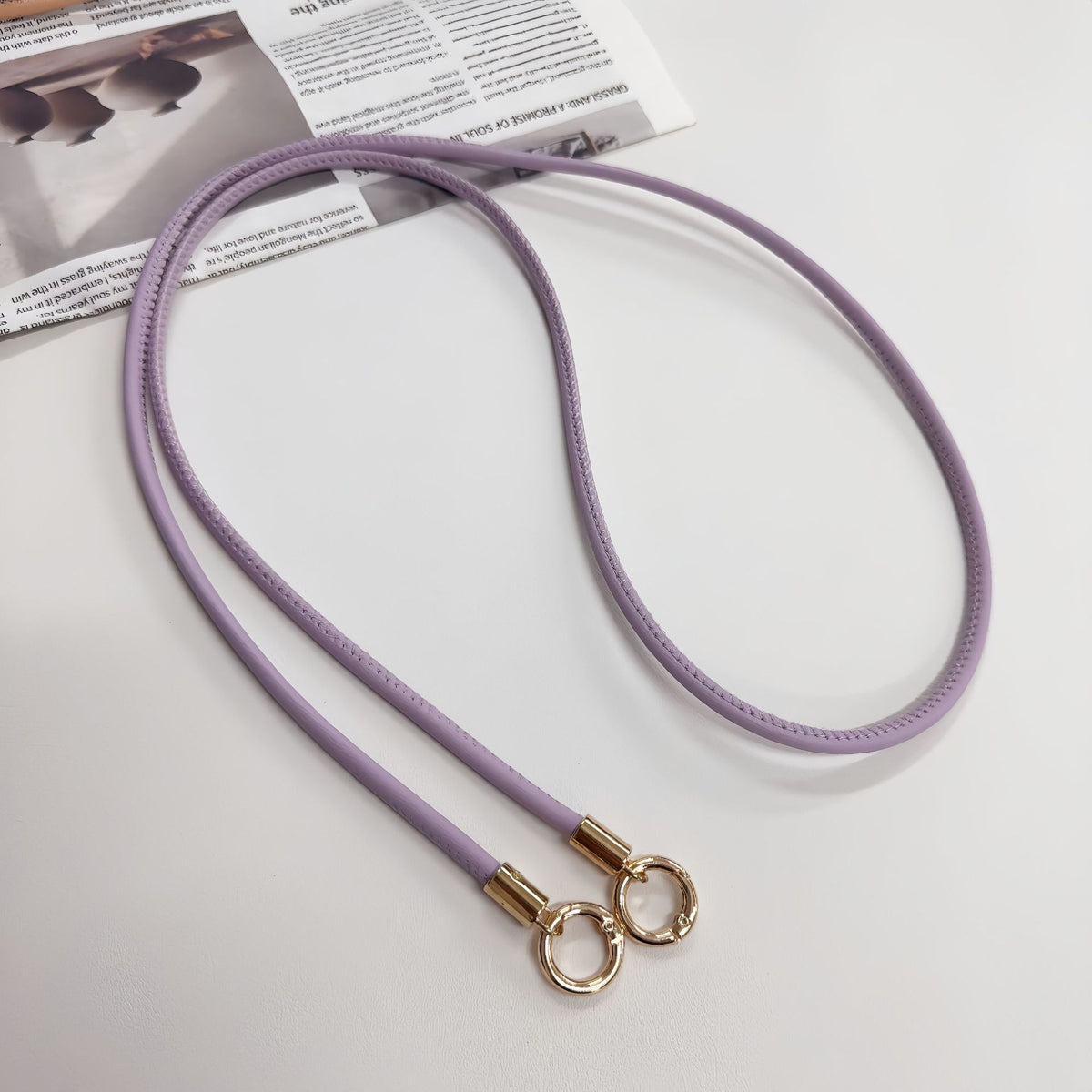 Premium Kunstleder Schlüsselband Brehn