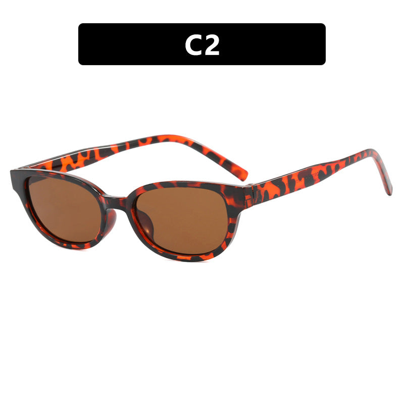 Damen modische Cat-Eye Sonnenbrille mit UV-Schutz und leichtem Rahmen Brehn