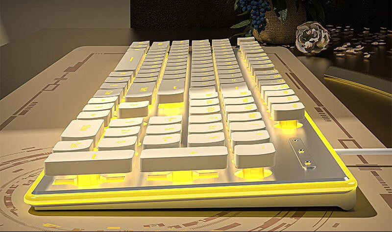 Vintage-inspirierte mechanische Tastatur Brehn