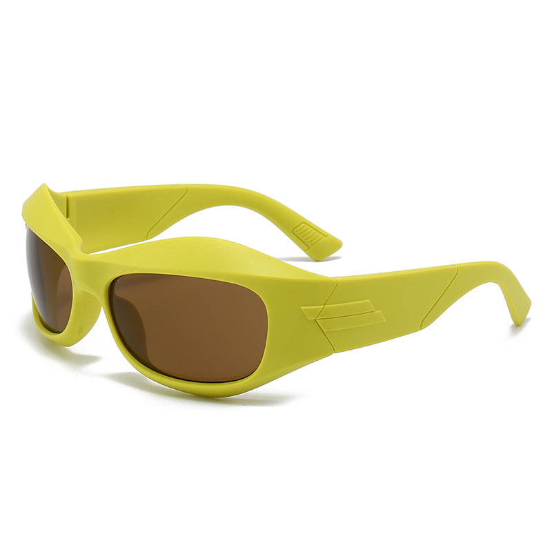 Damen sportliche Sonnenbrille mit ergonomischem Design und UV-Schutz Brehn