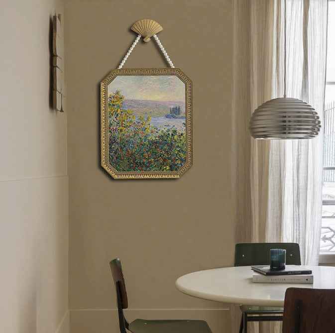 Dekorierte botanische gerahmte Kunst