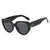 Damen Cat-Eye Sonnenbrille mit auffälligem Design und schützendem UV-Filter Brehn