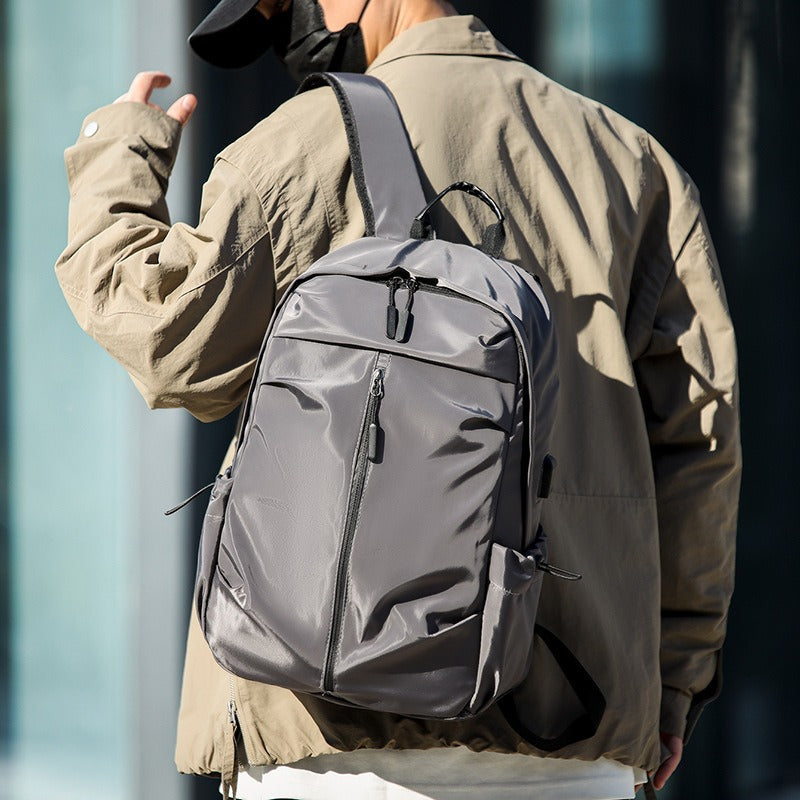 Stylischer wasserabweisender Laptop-Rucksack Brehn
