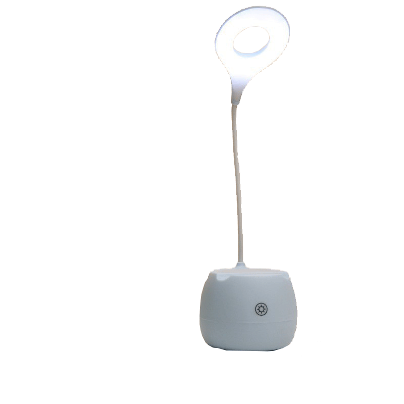 Damen LED Schreibtischlampe mit flexiblem Arm Brehn