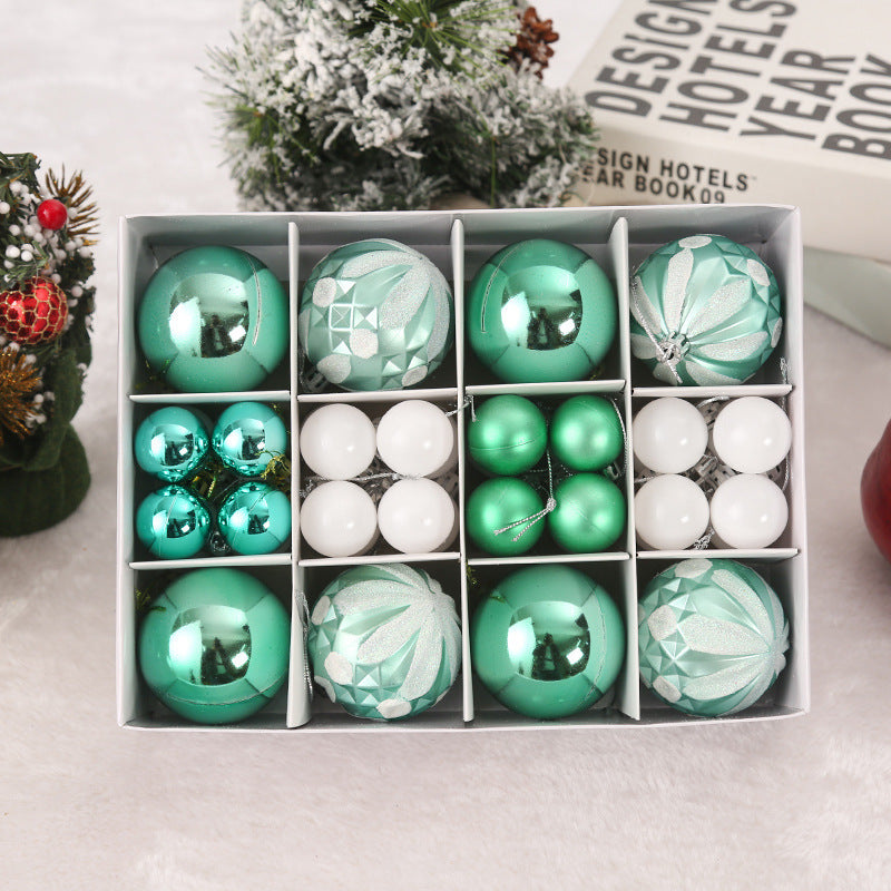 Premium Bruchfeste Weihnachtsbaumkugeln Set Brehn