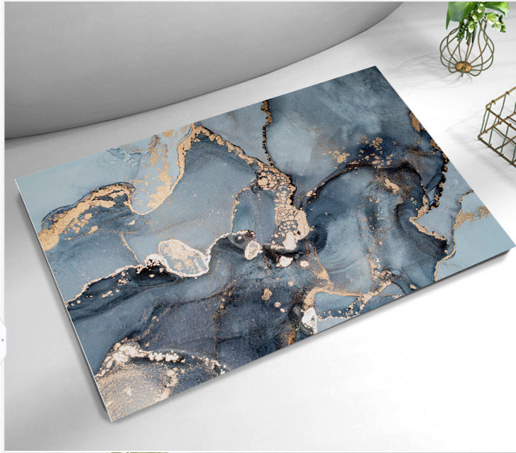 Luxuriöse abstrakte Design-Badezimmermatte Brehn