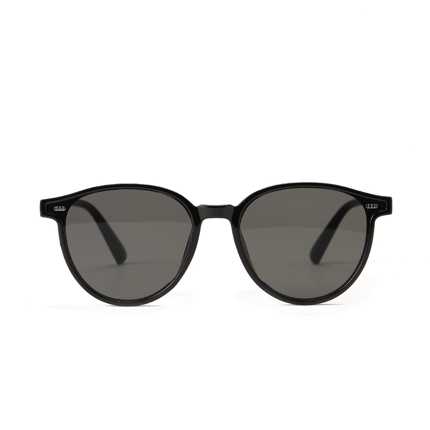 Damen stilvolle Sonnenbrille mit elegantem transparentem Rahmen Brehn
