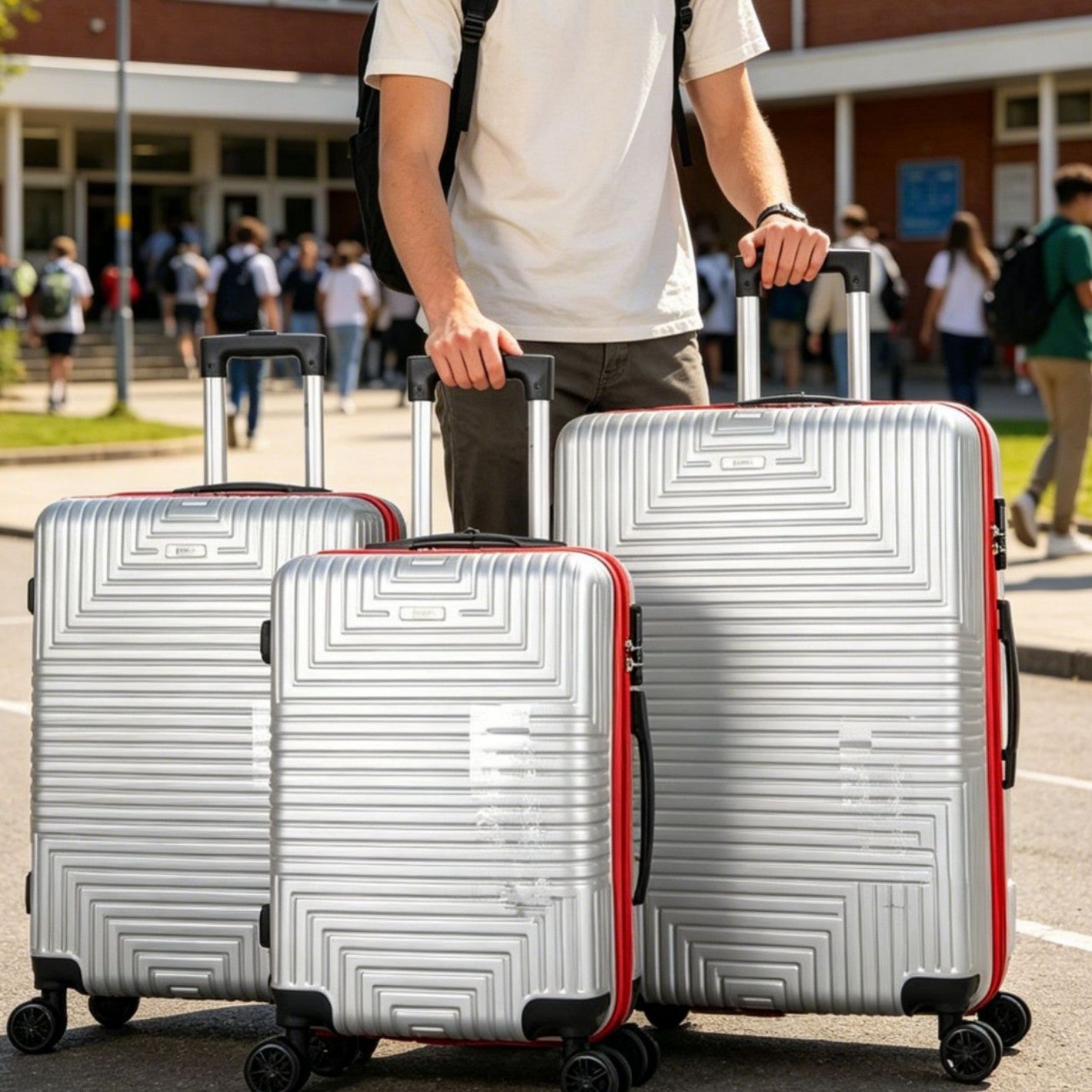 Unisex Premium Mehrteilige Hartschalen Gepäckset Brehn