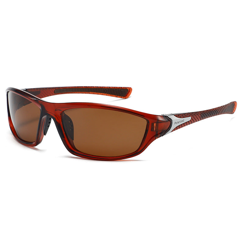 Herren Sportsonnenbrille mit polarisierenden Gläsern und ergonomischem Design Brehn
